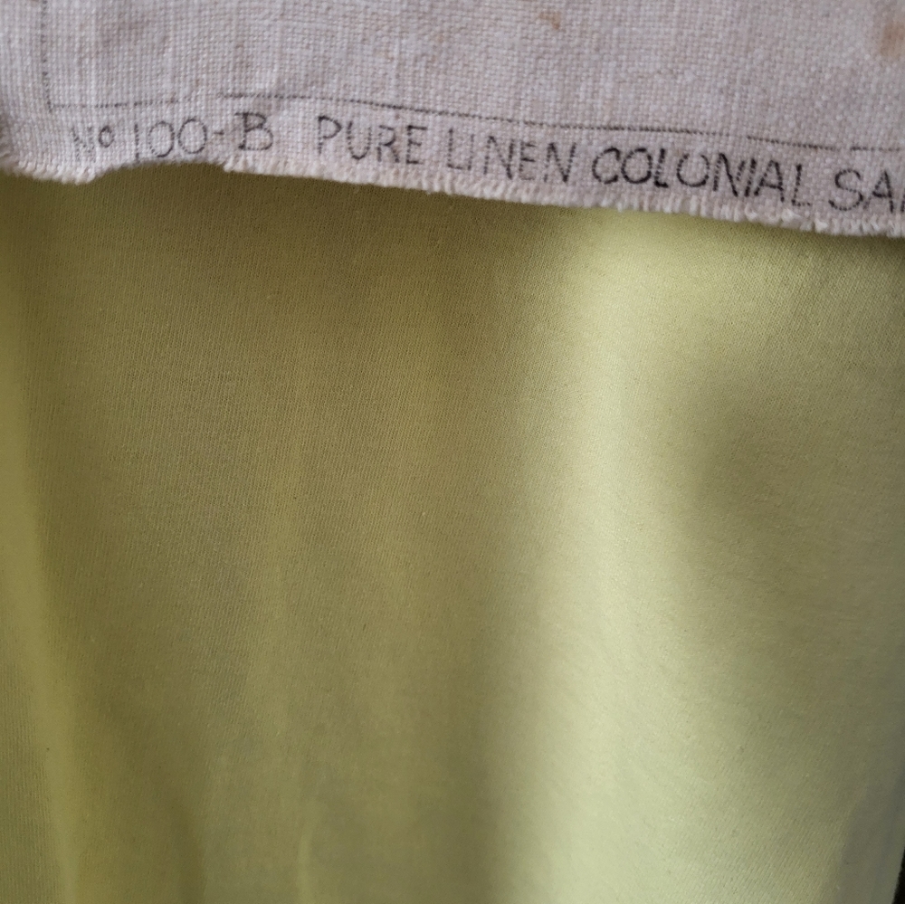 Pure linen Colonial Sampler - Picture 9 of 17